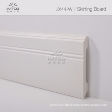 INTCO waterproof white plastic home decor flooring skirting boards